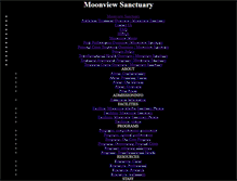 Tablet Screenshot of moonviewsanctuary.com